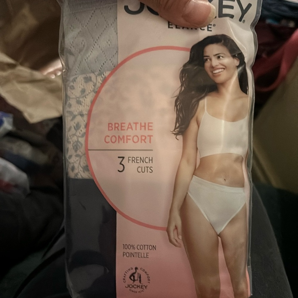 NIP Sz  10/3XL jockey elance 3 pair French cuts  underwear